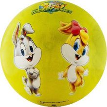 Мячик детский  Looney Tunes диаметр 23 см, пластизоль, салатовый