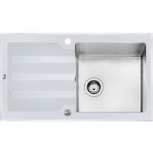 Кухонная мойка TEKA LUX 1B 1D 86 White