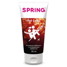 SPRING Согревающий интимный лубрикант Spring Hot Extaz - 50 мл.