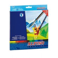 Alpino AQUALINE 24 цвета и кисточка Alpino (Альпино)