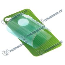 Защитно-декоративная мембрана (плёнка) NavJack "Membrana J014-18", для Apple iPhone 4 4S, Dark Olive [97749]