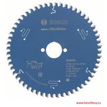 Bosch Пильный диск Expert for Aluminium 180x30x2.6 1.6x56T по алюминию (2608644097 , 2.608.644.097)