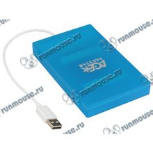 Контейнер Agestar "SUBCP1" для 2.5" SATA HDD, синий (USB2.0) [122150]