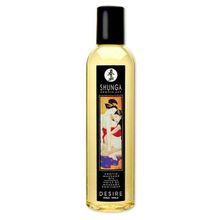 Shunga Возбуждающее массажное масло с ароматом ванили Desire - 250 мл.