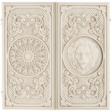 Нарды резные "Лев" Патина