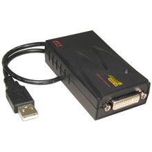 Конвертер rextron usb в vga (1600х1200), до 6-ти устройств на 1 компьютер (vcua 60)