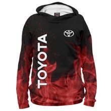 Худи Я-МАЙКА Toyota  red fire