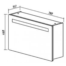 Мебель для ванной Belux Марсель 80 белая