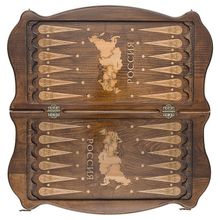 Нарды резные "Россия"