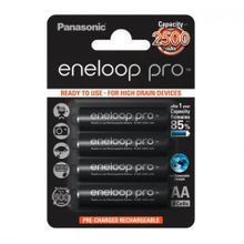 Аккумулятор Panasonic Eneloop Pro AA 2500 mAh 4шт (BK-3HCDE 4BE)