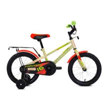 Детский велосипед FORWARD Meteor 18 серый зеленый (2020)