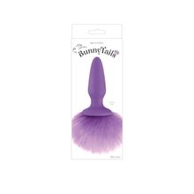 NS Novelties Фиолетовая анальная пробка с фиолетовым заячьим хвостом Bunny Tails Purple