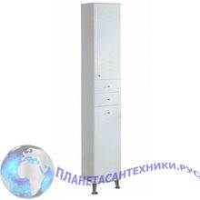 Пенал для ванны Акватон ДОМУС белый 1A122003DO01R правый