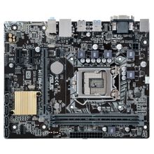 Материнская плата asus h110m-k, h110, socket 1151, ddr4, microatx