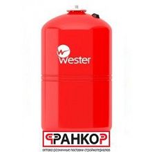 Мембр. бак д отопления Aquatic Wester верт. 80л. WRV 80