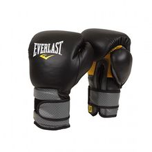Перчатки тренировочные на липучке Everlast Pro Leather Strap