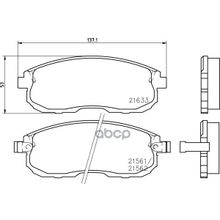 Колодки Тормозные Дисковые | Перед | (Pf-2201a) Nissan Maxima   Maxima Qx Iv (A32) 2.0 02.1995 - 08.2000 <=> Nissan Maxima Iii (J30) 3.0 I 10.1988 - 06.1994 NISSHINBO арт. NP2002