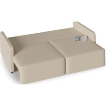 Смарт Диван прямой еврокнижка Кьянти крем