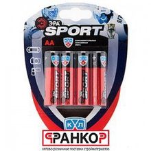ЭРА батарейка sport LR6-4BL KHL