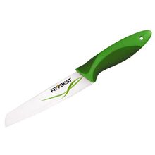Нож керамический для резки хлеба 15 см Frybest Green Knife FBK6