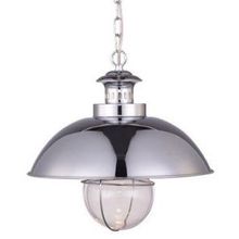 Подвесной светильник NAUTILUS хром прозрачный E27 1*60W 220V арт.A8024SP-1CC