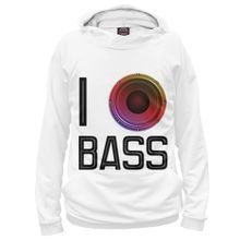 Худи Я-МАЙКА I love Bass