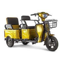 Трицикл Rutrike Вагон Желтый-2364