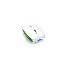 мышь SmartTrack 336CAG, беспроводная оптическая, 2000dpi, USB, white-green, бело-зеленая