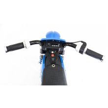 Детский кроссовый электромотоцикл Qike TD Blue 6V - QK-3058-BLUE