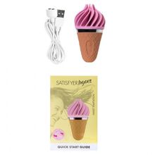 Satisfyer Вибратор-спиннер с розовыми лепестками Satisfyer Layons Sweet Temptation