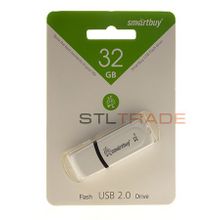 SB32GBPN-W, 32GB USB 2.0 Paean series, White, SmartBuy
