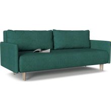 Смарт Диван прямой Mille 06 3-х местный с подлокотниками еврокнижка