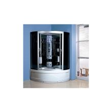 ODA 8323 Душевая кабина 150*150 тонированное зеркальное стекло (белая) - 8323 Душевая кабина 1500*1500*2150 тонированное зеркальное стекло (белая)