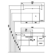 Тумба с раковиной Акватон Диор 100, 1A167701DR010