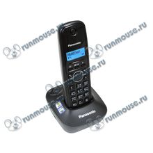 Радиотелефон Panasonic "KX-TG1611RUH", DECT, с опред.номера, черно-серый [100302]