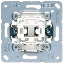 Jung Выключатель одноклавишный кнопочный Jung 10A 250V 531U ID - 243447