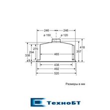 Встраиваемая вытяжка Neff D55ML66N1