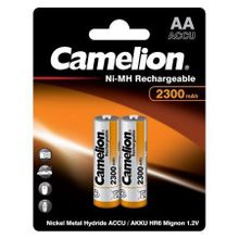 Аккумулятор AA CAMELION 2300мА ч Ni-Mh, 2шт, блистер (NH-AA2300BP2)