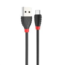 Кабель USB 2.0 Am=>micro B - 1.2 м, черный, Hoco X27 Excellent Сharge