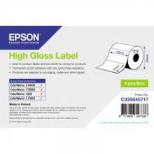 EPSON C33S045717 бумага самоклеющаяся глянцевая А6 4" (102 x 51 мм) 87 г м2, 2310 этикеток