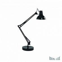 Ideal Lux Настольная лампа офисная Ideal Lux Wally WALLY TL1 NERO ID - 489987