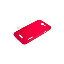 Силиконовый чехол для HTC One X красный в тех.уп.