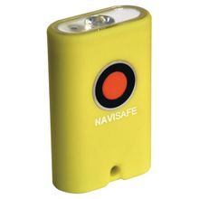 Navisafe Карманный фонарик жёлтый Navisafe Navi Light Mini Yellow 404 7090017580544 59 x 39 x 18 мм водонепроницаемый до 100 м глубины