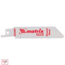 Matrix Полотна по металлу для сабельной пилы S522EF 75 1,4 мм, Bimetal, 2 шт, Pro Matrix