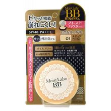 Пудра компактная минеральная натуральный бежевый SPF40 PA+++ Meishoku Moist Labo BB Mineral Powder Natural Beige 15г