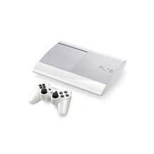 Sony PlayStation 3 Super Slim 500Gb White + Дополнительный контроллер белый