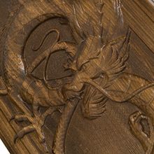 Нарды резные "Дракон"