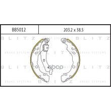Колодки Тормозные Барабанные Renault Clio Logan 98-> [203x40] Blitz арт. BB5012