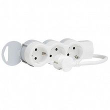 Удлинитель  3-местный, 1.5м, с заземлением, 695001 |  код. 695001 |  Legrand