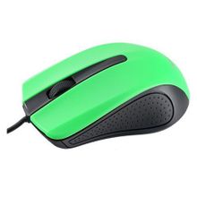 Мышь Perfeo Rainbow PF-353-OP-GN, чёрно-зеленая, USB (PF_3442)